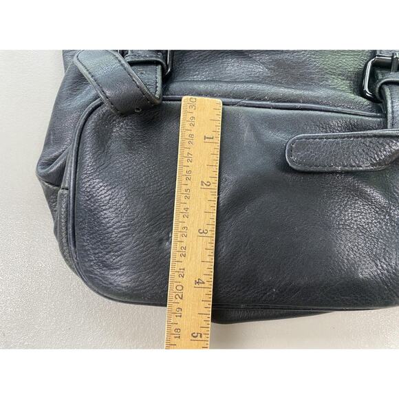 Harley-Davidson Leather Backpack Purse Small Black Logo Biker Vintage Y2K Moto main image 15